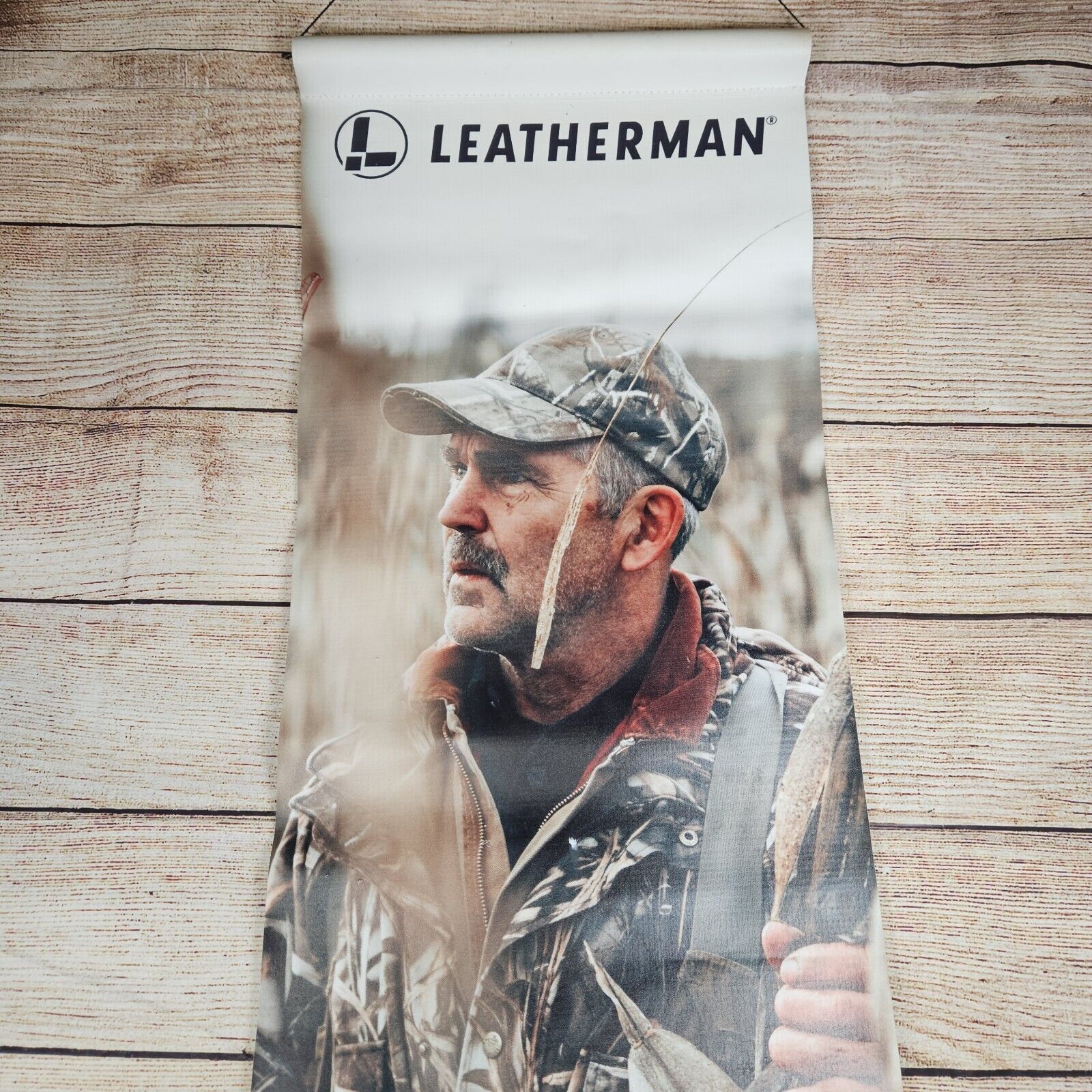 RARE Leatherman Advertisment Wall Hanger Vinyl Poster 41\