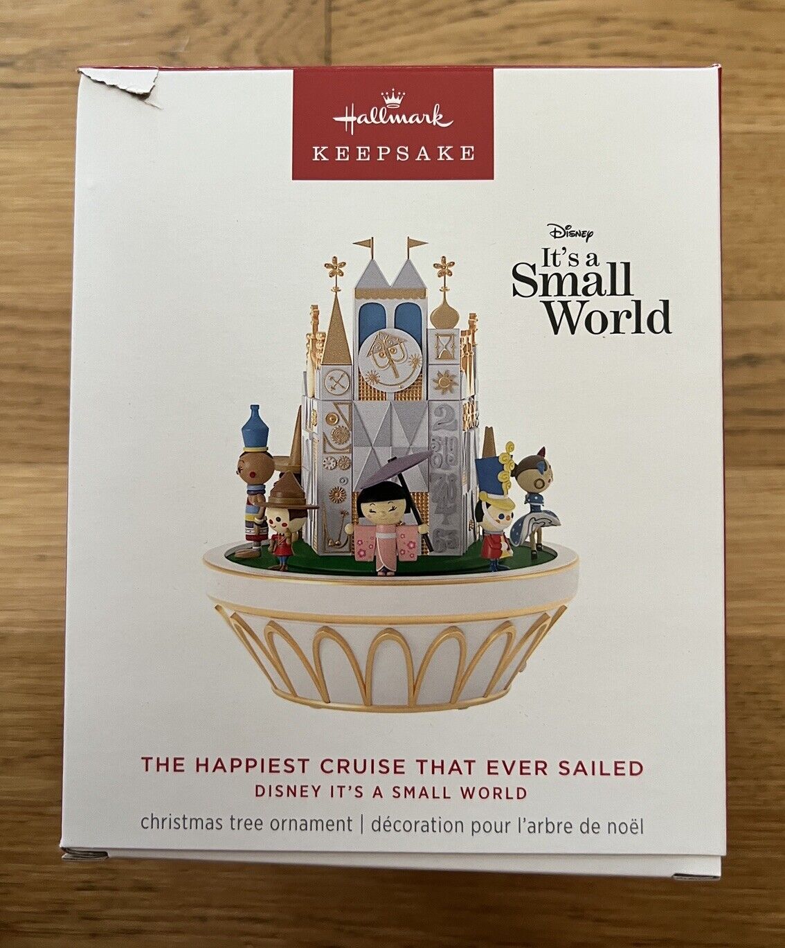 2024 Hallmark Disney Its A Small World Happiest Cruise That Ever Sailed Ornament