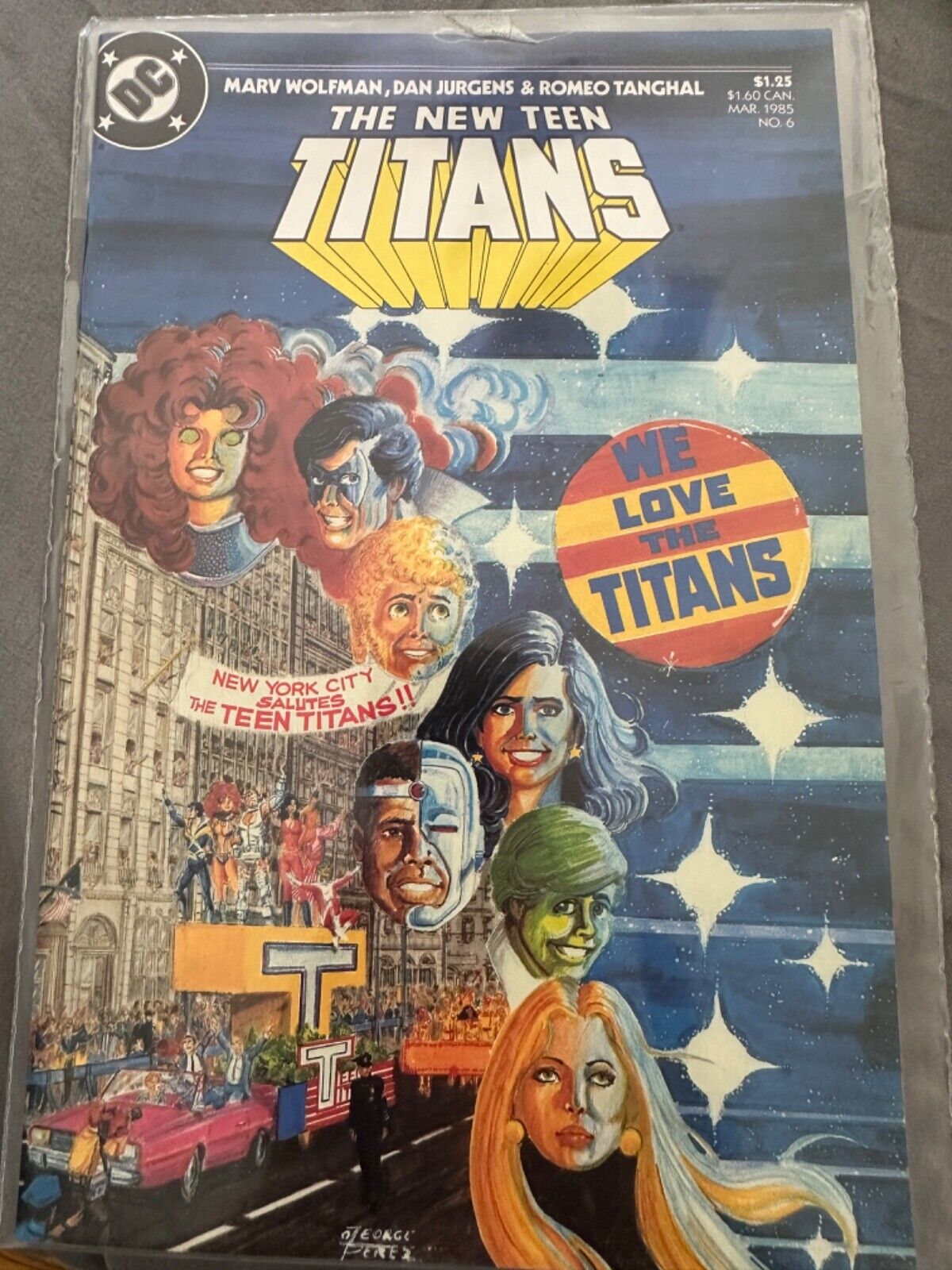 The New Teen Titans #6 DC Comics (1985)