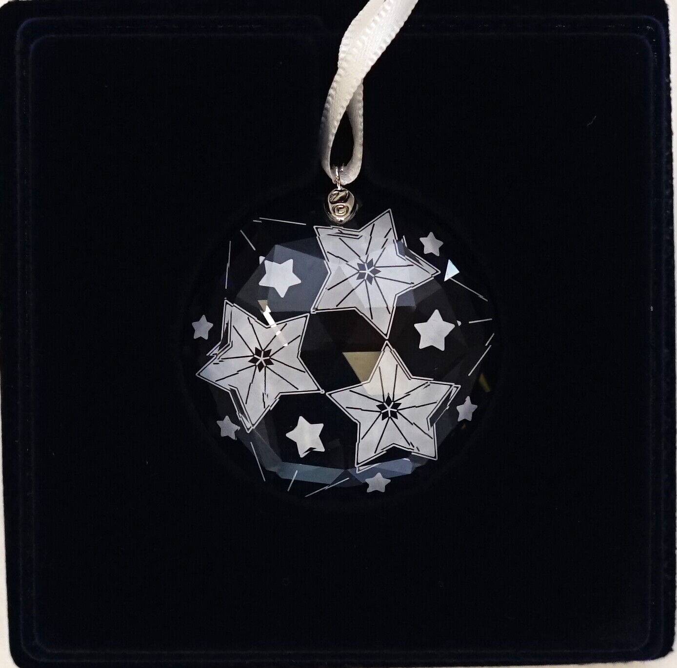 Swarovski Crystal Clear Starflower Holiday Ornament Small 5545610