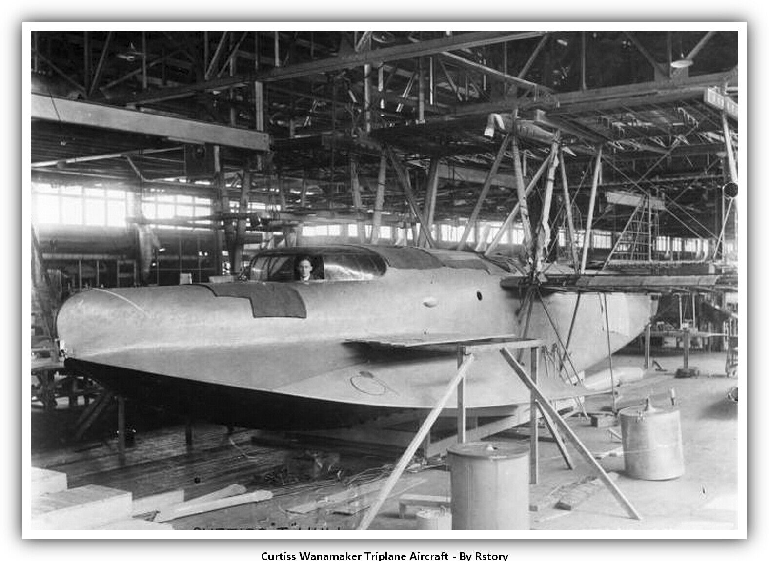Curtiss Wanamaker Triplane Aircraft