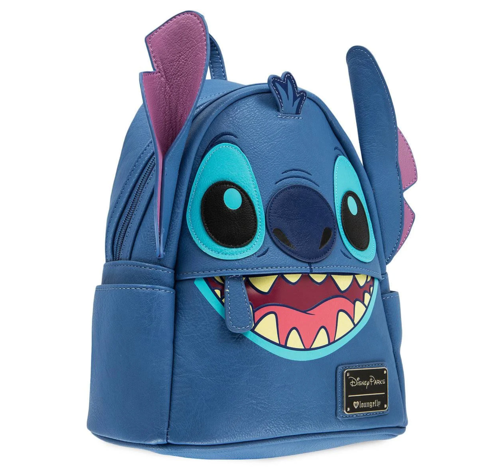 2023 Disney Parks Stitch Head Loungefly Mini Backpack - New with Tags