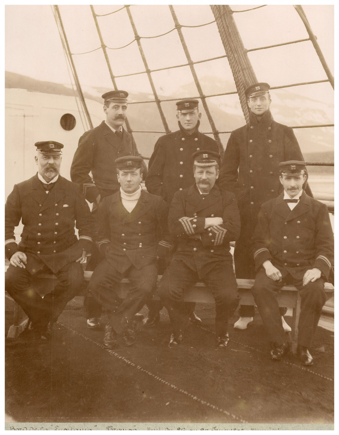 Norway, Tromso, aboard the Lusitania, night 26-27 June 1898 Vintage prince