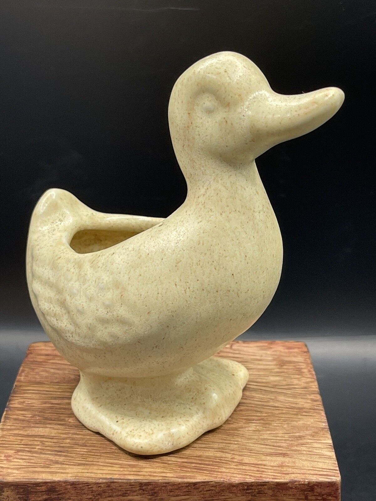 Niloak Ceramic Duck Figurine Planter
