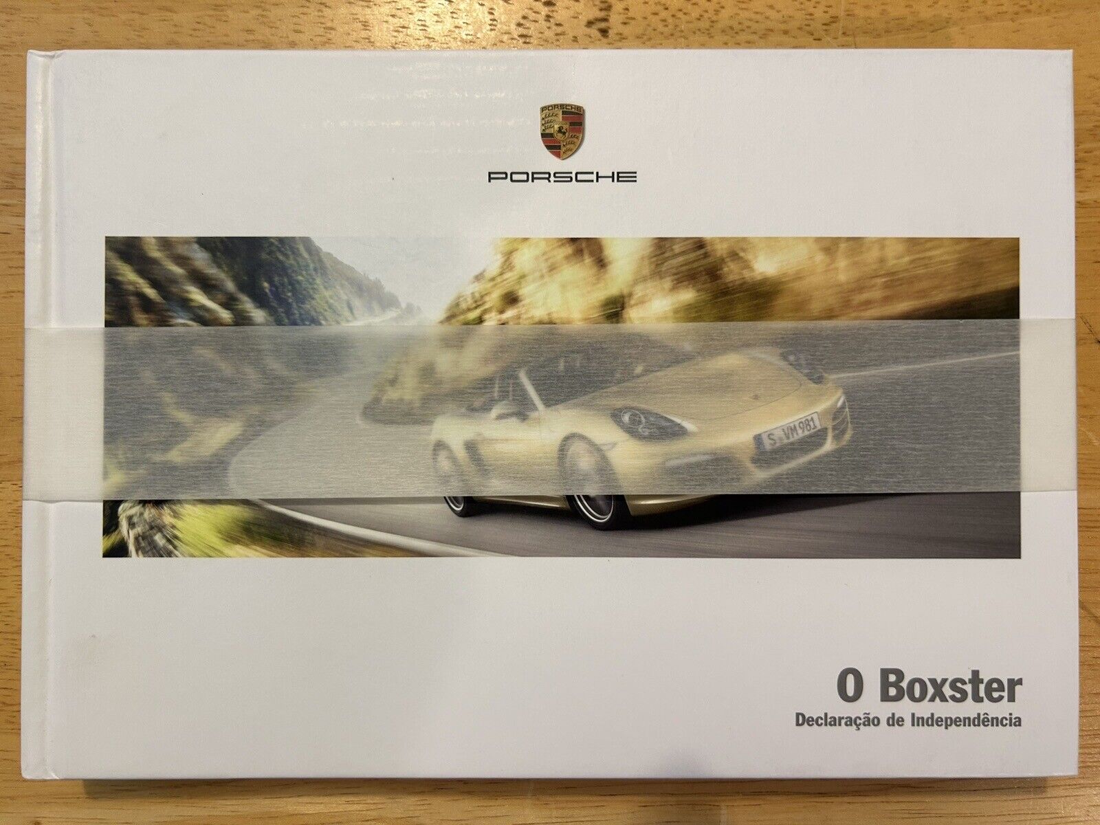 2014 Porsche Boxster & Boxter S Hardback Brochure   Portuguese Português