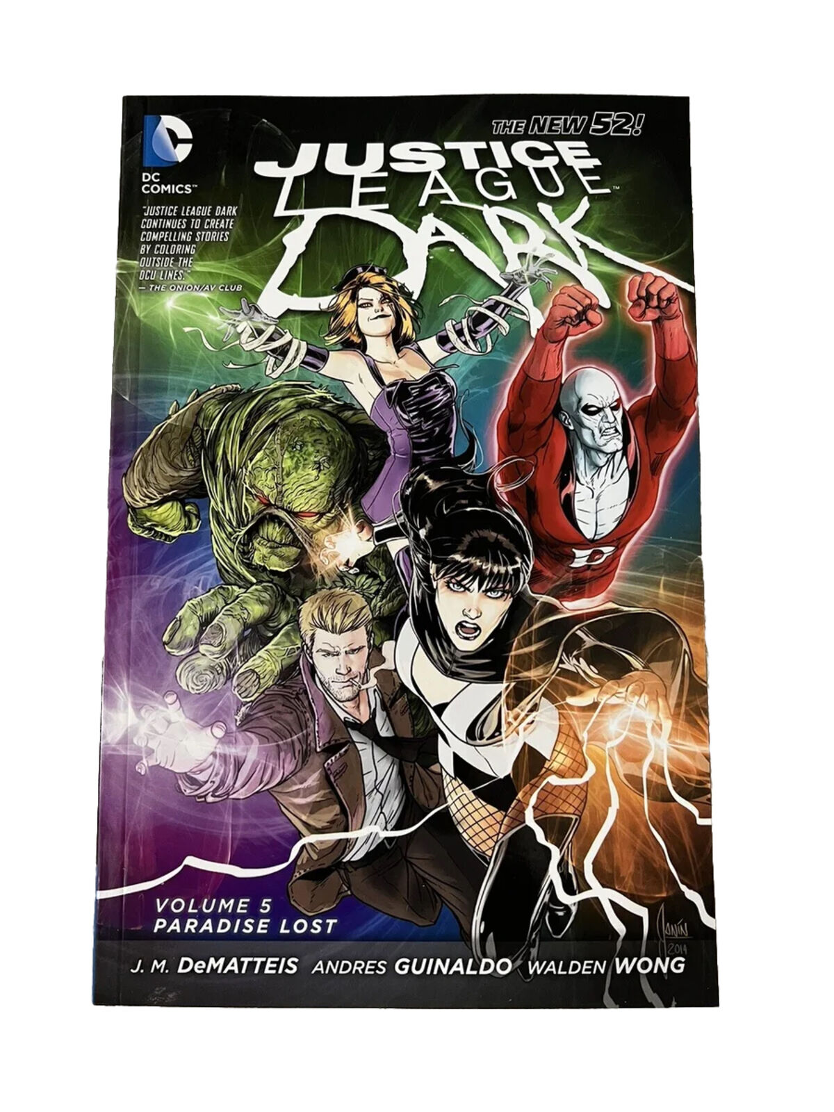 Justice League Dark Vol. 5 Paradise Lost Graphic Novel Tpb Omnibus Dc Comics