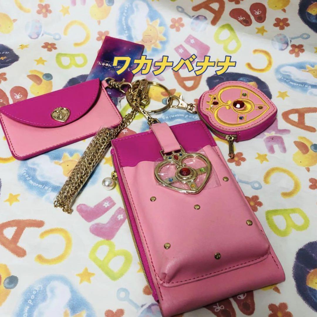 Univa Usj Sailor Moon Pink Multi Smartphone Pouch With Tag