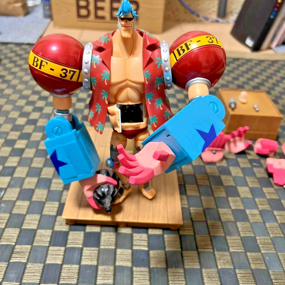 Bandai Tamashii Nations Chogokin BF-37 One Piece Franky Action Figure No box