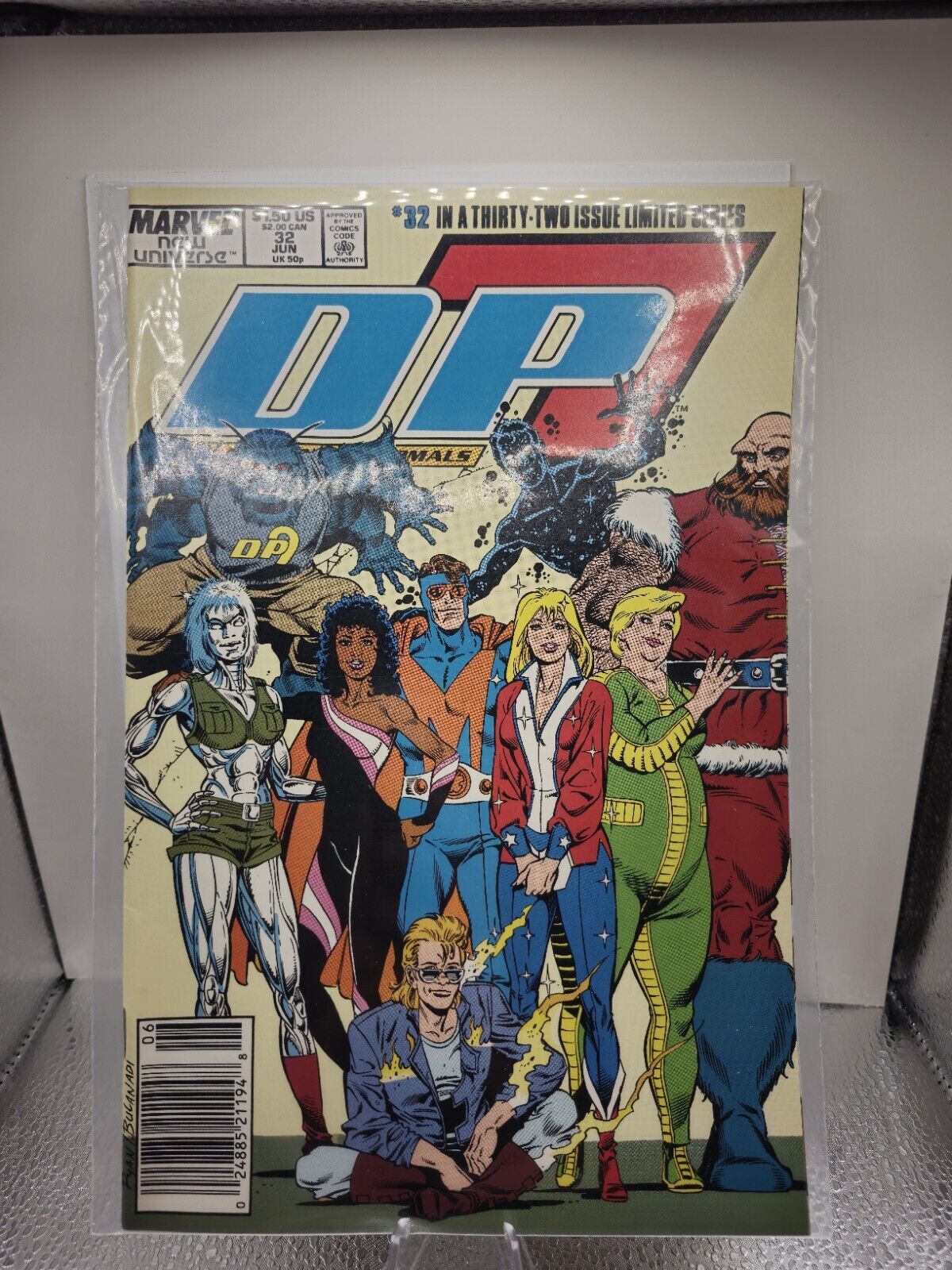 D.P.7 #32 (Marvel Comics June 1989)
