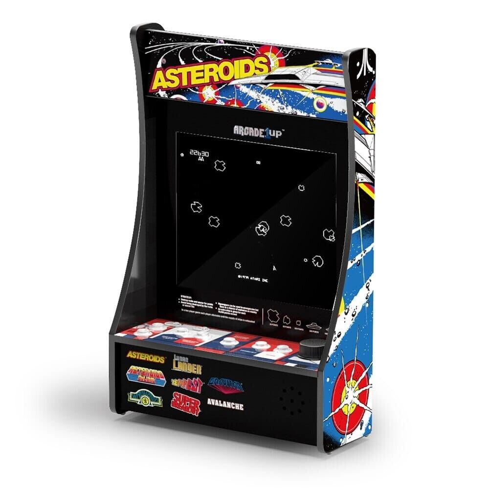Arcade1Up Asteroids 8 Games PartyCade Portable Home Arcade Machine