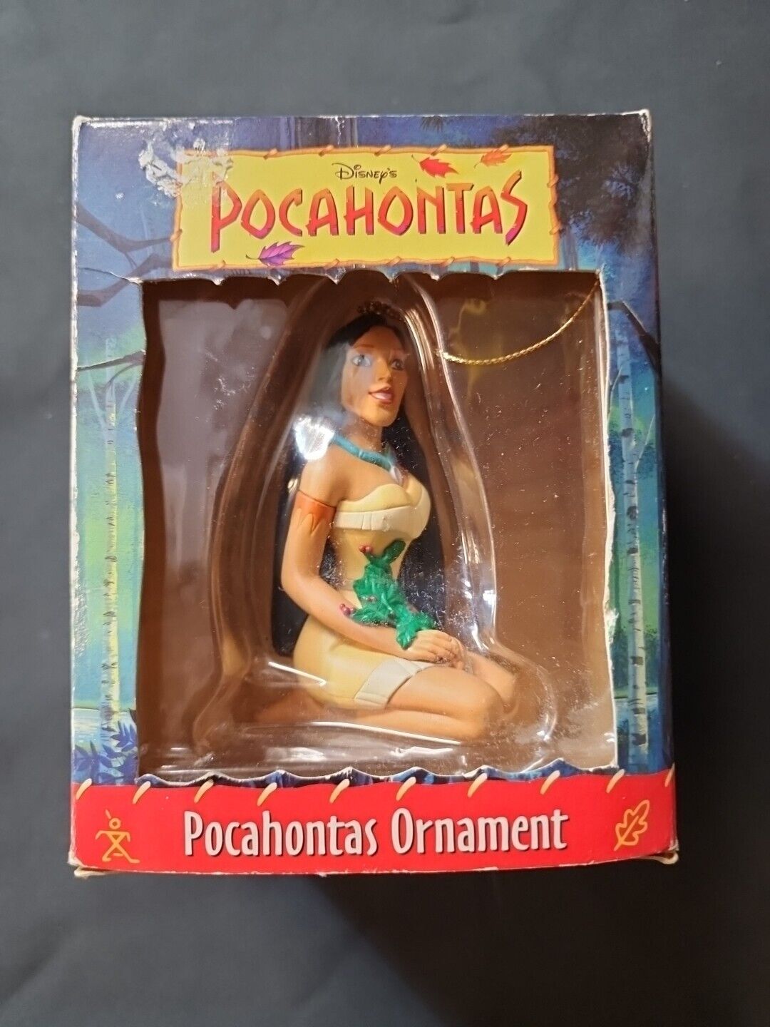 NEW Grolier 1995 Disney Pocahontas Christmas Ornament Exclusive First Issue