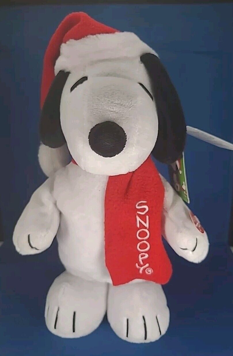 Dandee Plush Snoopy Peanuts Dances Plays Linus and Lucy Has Tags 