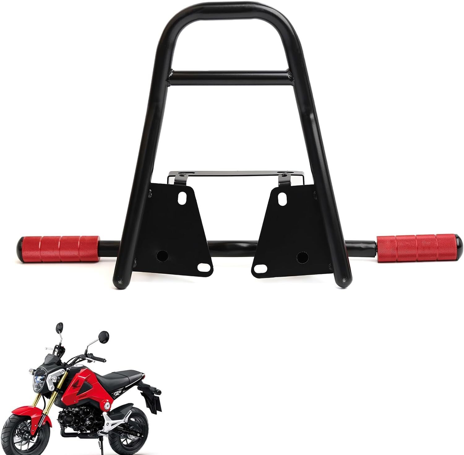 Motorcycle Stunt Rear Luggage with CNC Removable Perform Bar Fit for Honda Grom