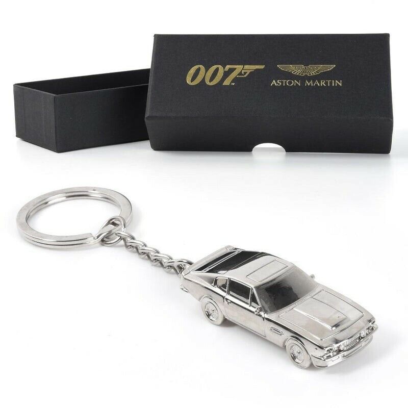 ⚡LIMITED⚡ 007 JAMES BOND Aston Martin Vantage V8 Keyring *BRAND NEW* 🚘