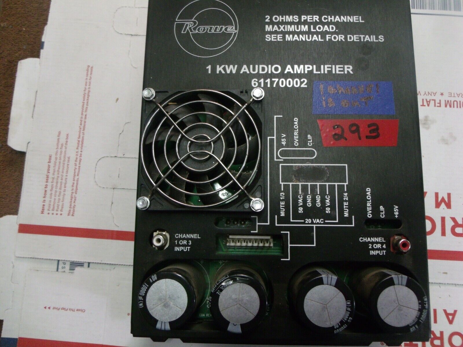 Rowe AMI Amplifier (61170002) 1KW