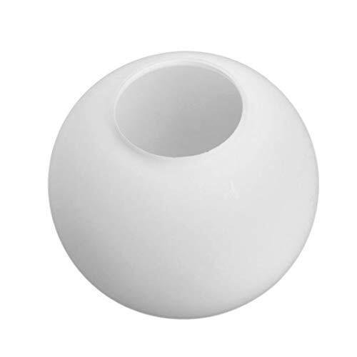 Frosted White Glass Globe Lamp Shade Replacement Milk Glass Ball Lampshade Co...