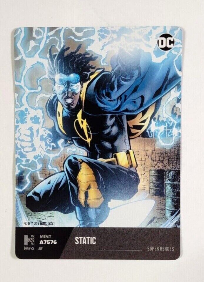 2022 Hro chapter 2 Physical Card ONLY Black Adam cards  with toploaders on Holos