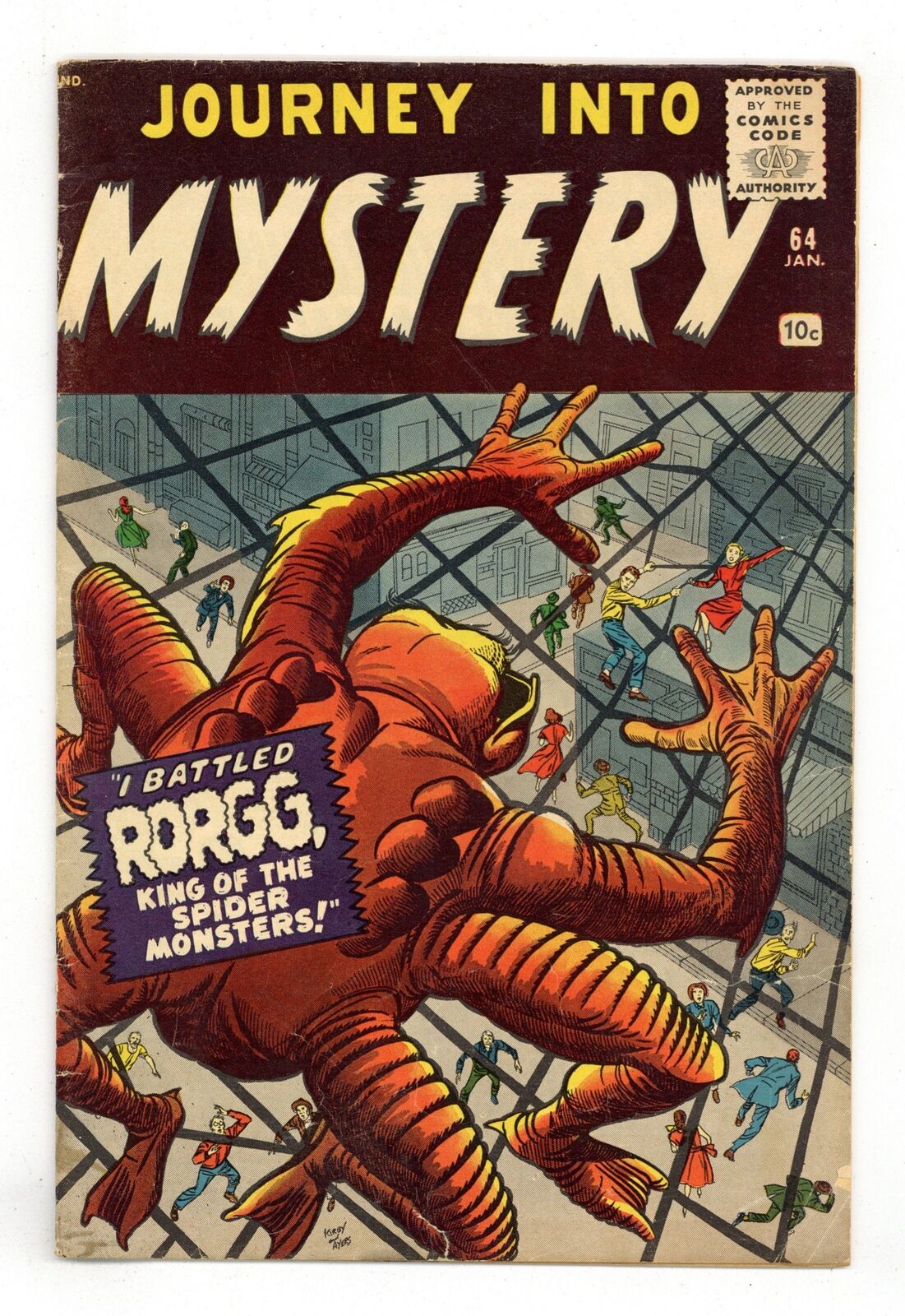 Journey into Mystery #64 GD/VG 3.0 1961