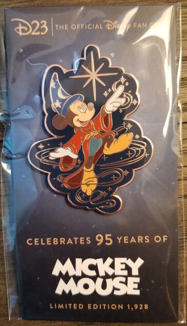 D23-Exclusive 95 Years of Mickey Mouse Jumbo Pin – Limited Edition