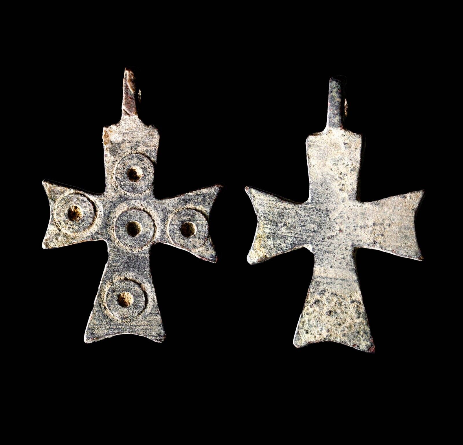 Spectacular Quality Wearable Christian Cross Roman Era 1800 Years Old Artifact