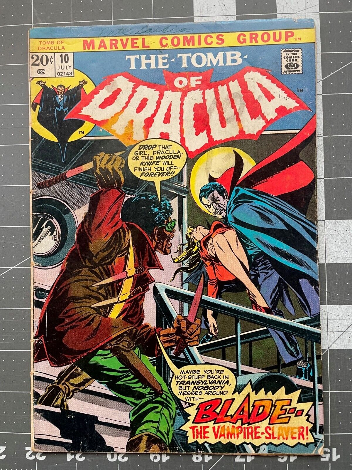 Tomb of Dracula #10 - First Appearance of Blade - 1973