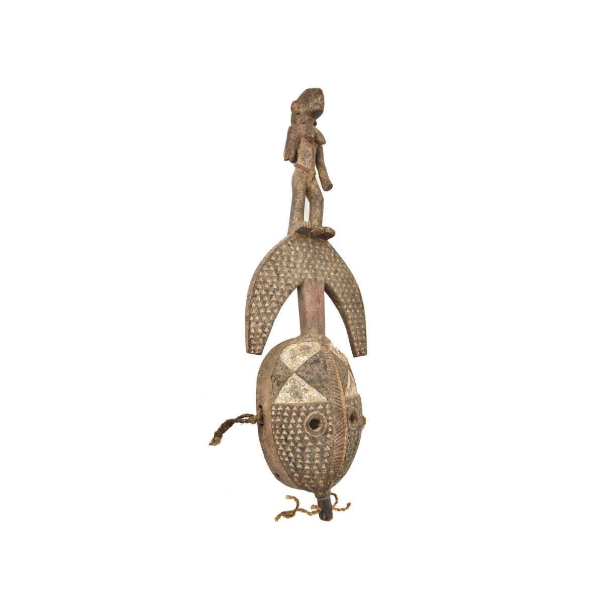 Mossi Mask with Figure Burkina Faso