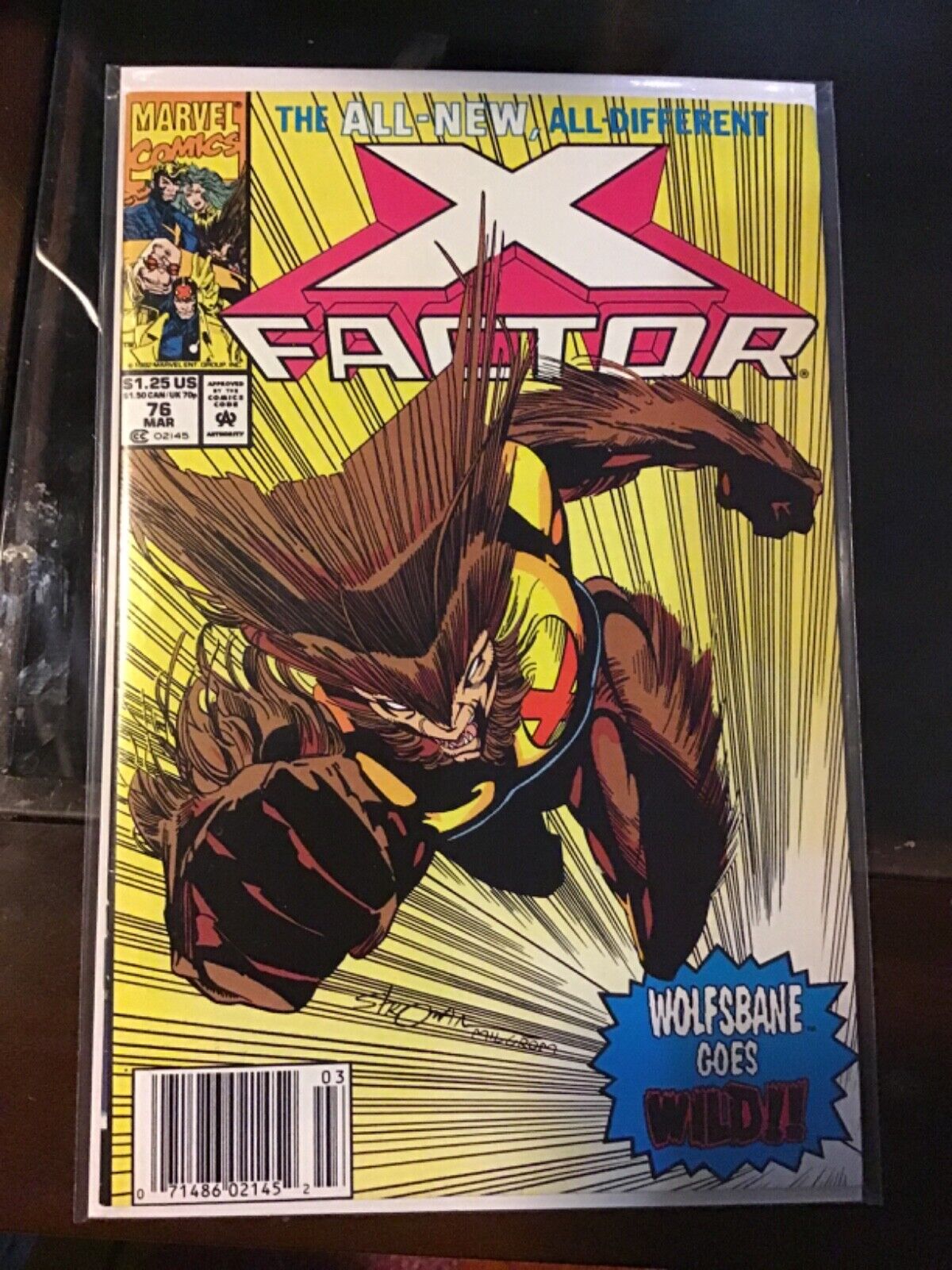 X-Factor #76 1992 MARVEL COMIC BOOK 7.5 NEWSSTAND V1-100