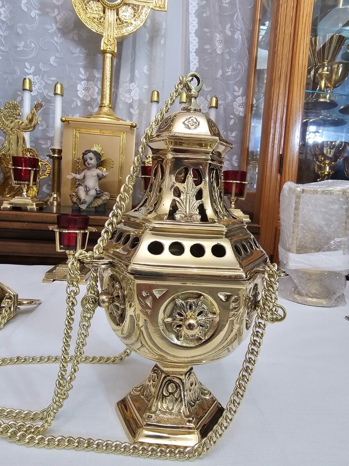 Cathedral Hanging Censer Thurible