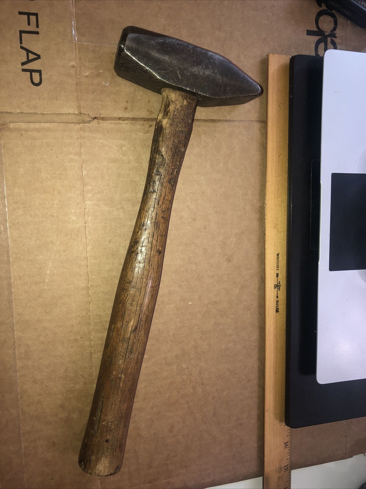 Craftsman 48 oz. Blacksmith Sledge Cross Peen Hammer  with Handle Vintage 