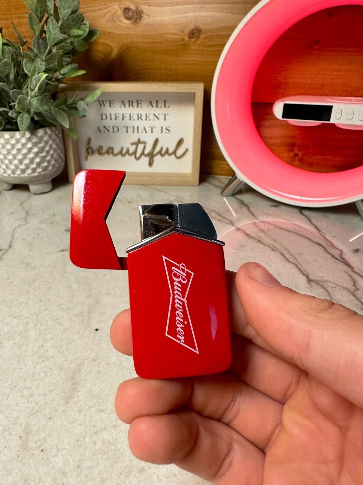 Cool Red Flame Lighter