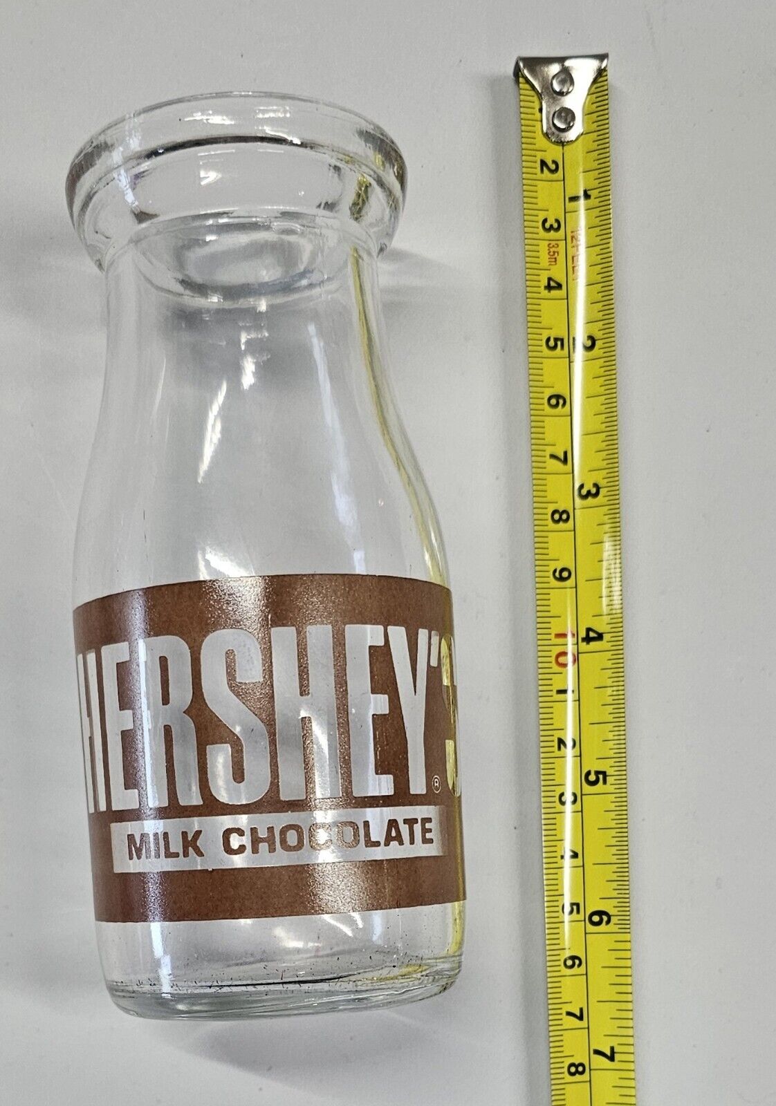 Vintage Hershey Milk Chocolate Half Pint Milk Bottle