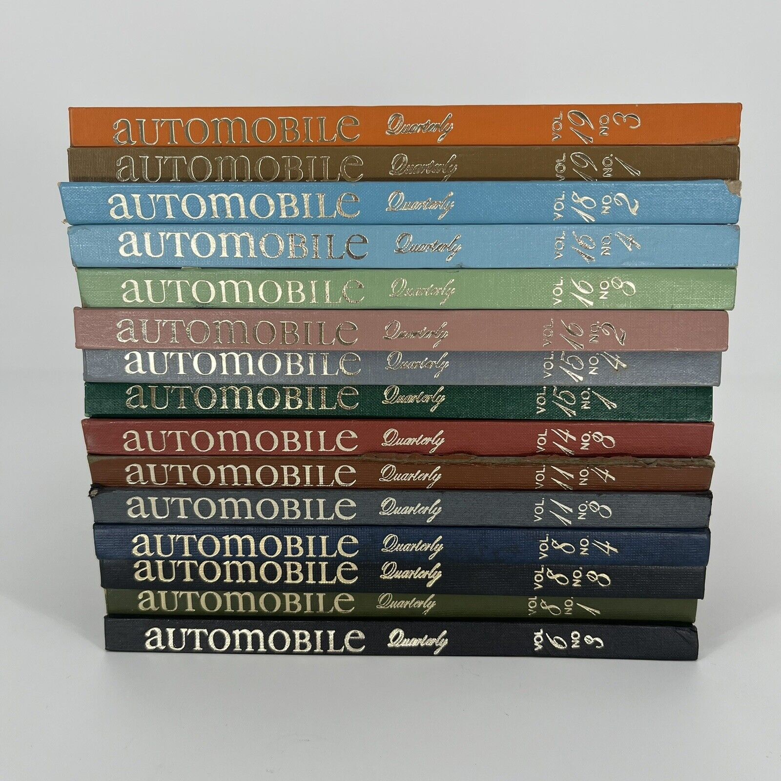 Automobile Quarterly Hardcover Lot of 15