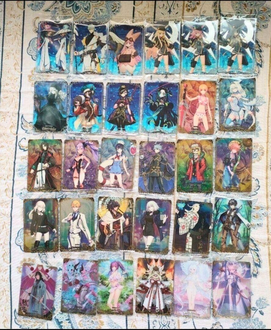 Fate Grand Order FGO Wafer Card vol.12 Complete set All 30 types BANDAI Japan
