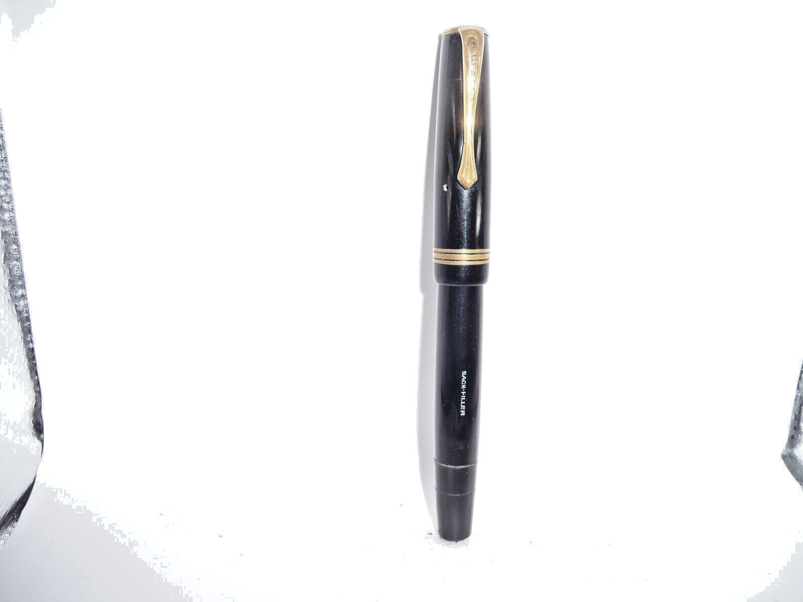 Penol Vintage 1940\'s Ambassador Senior #946 Button Fill Fountain Pen-works-fine