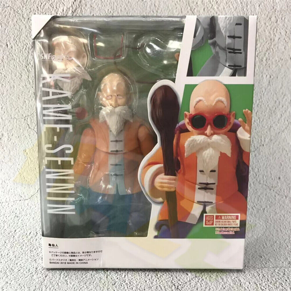 Hot  Master Roshi Action Figure S.H Figuarts Dragon Ball Z Statue 14cm toy gift