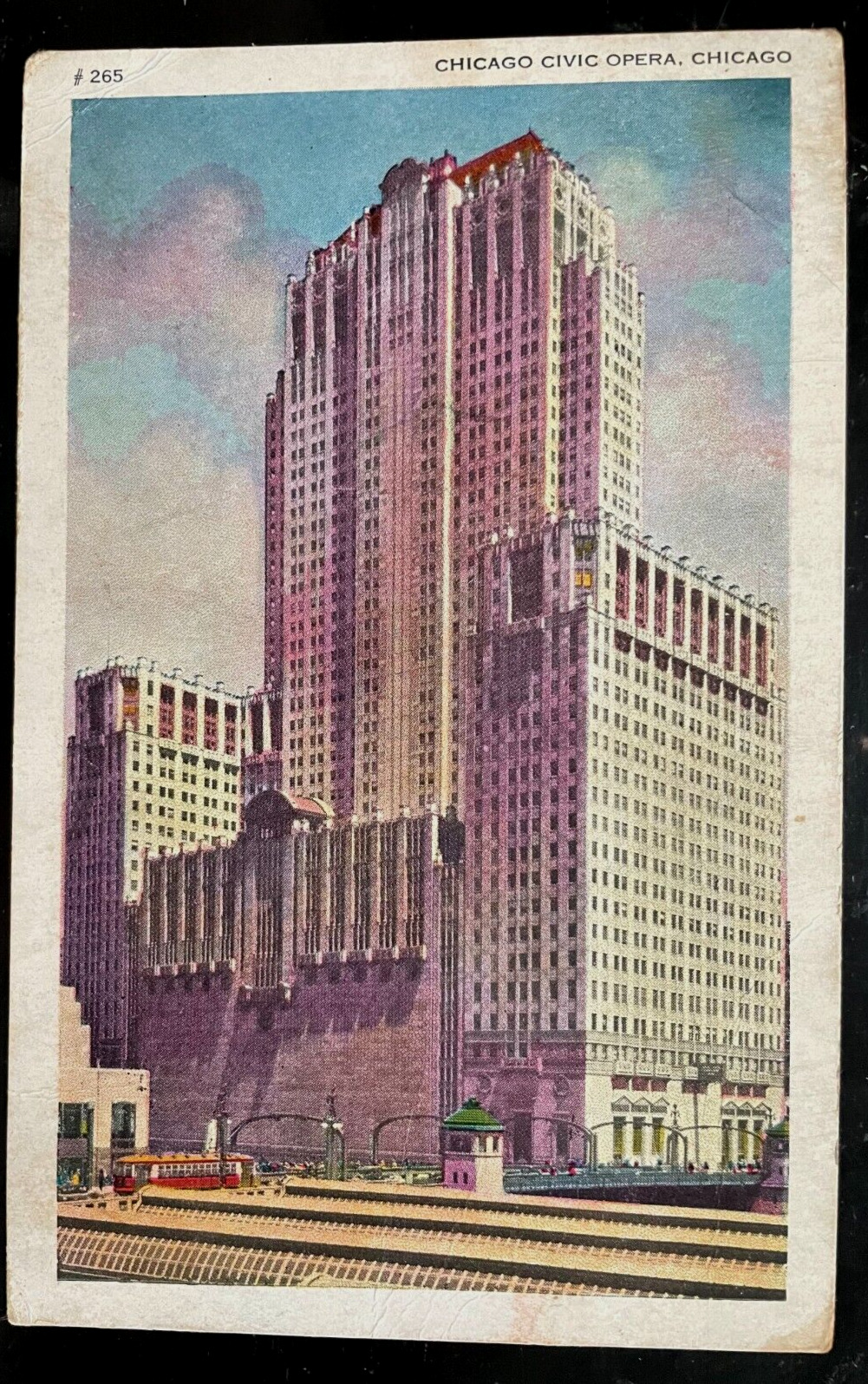 Vintage Postcard 1943 Chicago Civic Opera, Chicago, Illinois (IL)