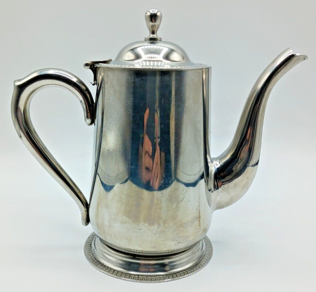 Vintage Serco 18/8 Japanese Silver Tea Kettle Teapot Stainless