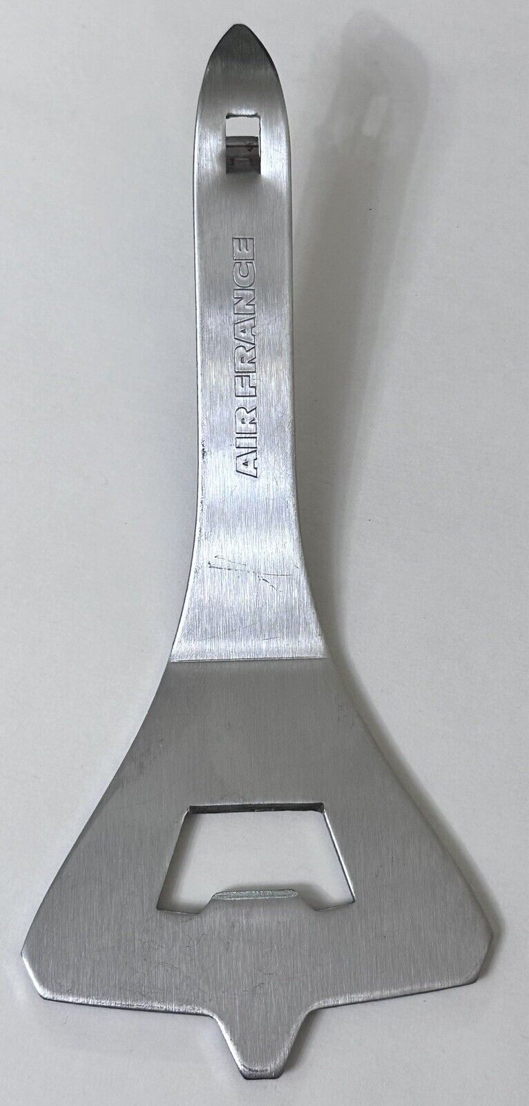 Rare Air France Concorde Airplane Supersonic Jet Stainless Steel Bottle Opener