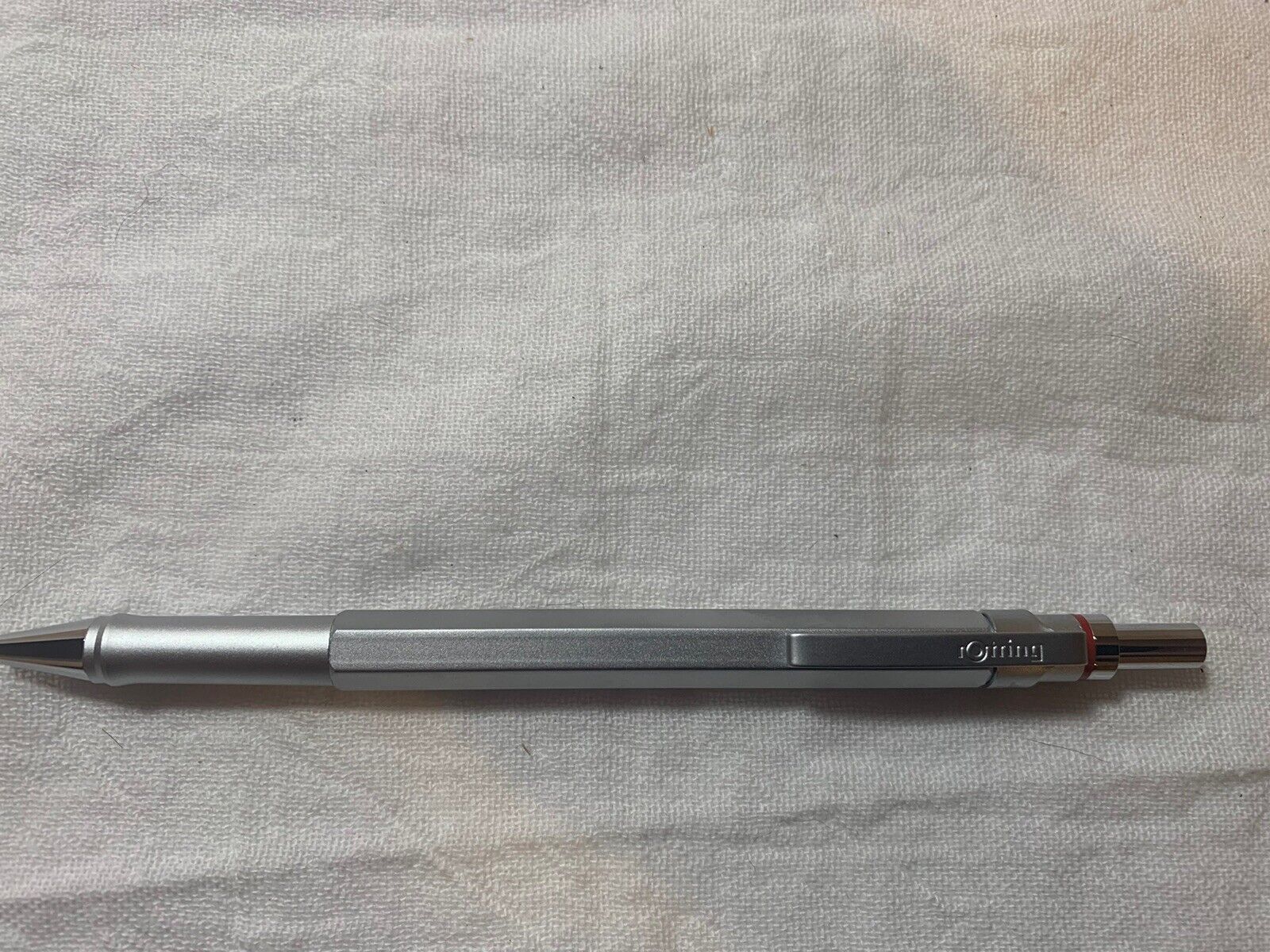 Rotring 600 Mechanical Pencil .7mm.  Silver. New Not In Box