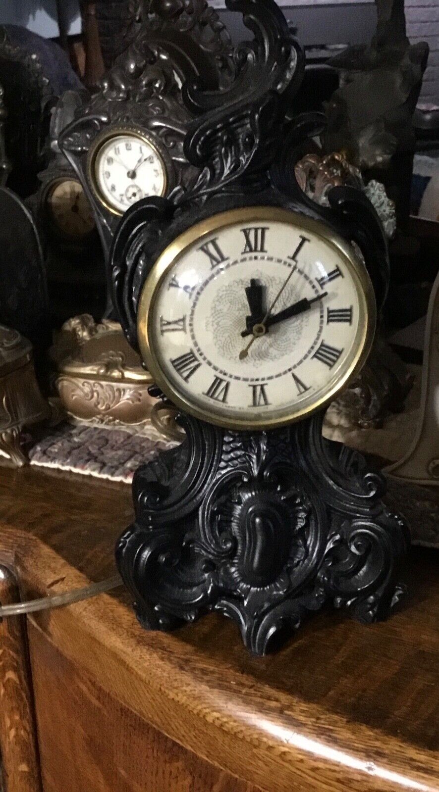 Vintage Baroque Imperial Electric Clock