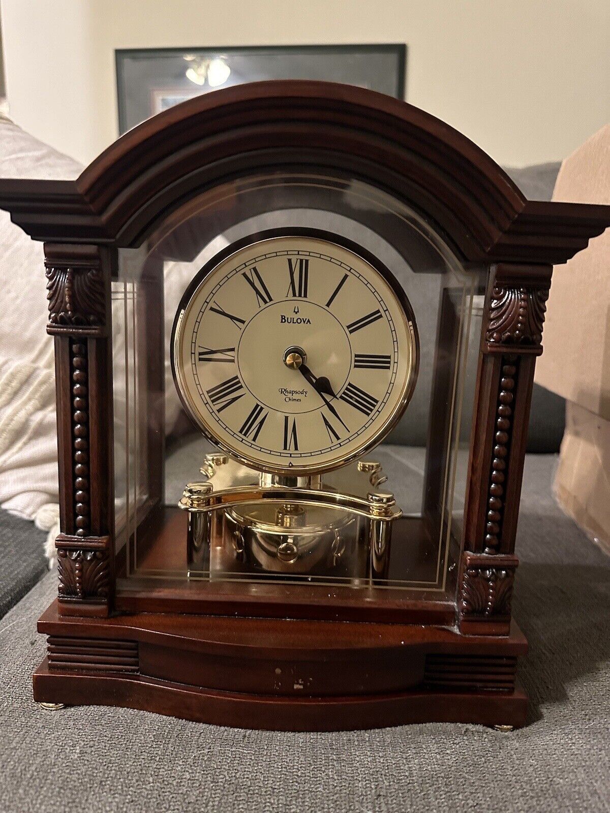 Bulova Barwell Clock