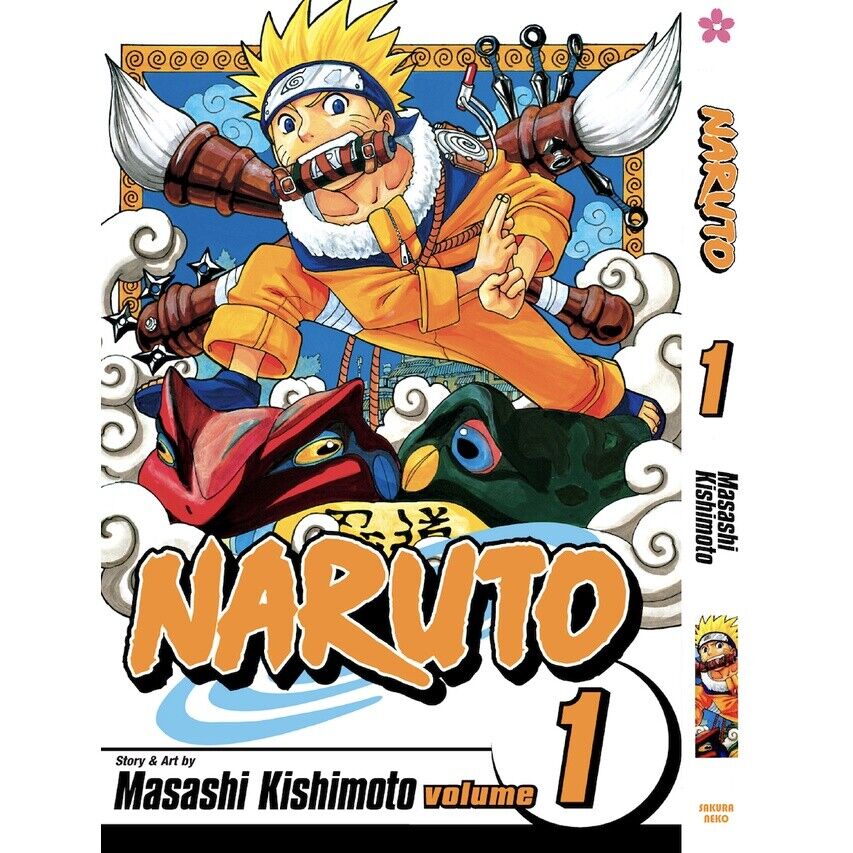 Naruto Vol 1-48 Full Set English Comic Manga LOOSE/FULL Set By Masashi Kishimoto
