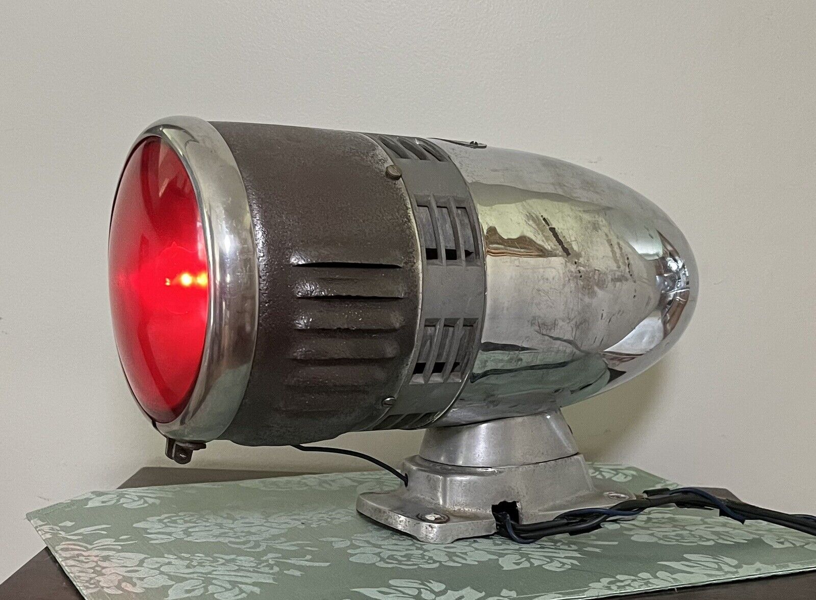 Vintage RARE Federal Enterprises Siren Model 66L Semi Tested Light Works READ