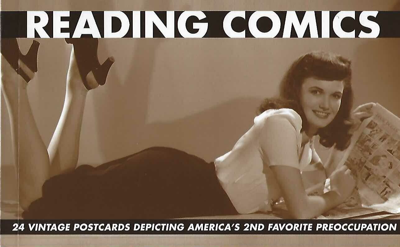 Reading Comics 24 Vintage Postcards Depicting America's Favorite Preoccupation