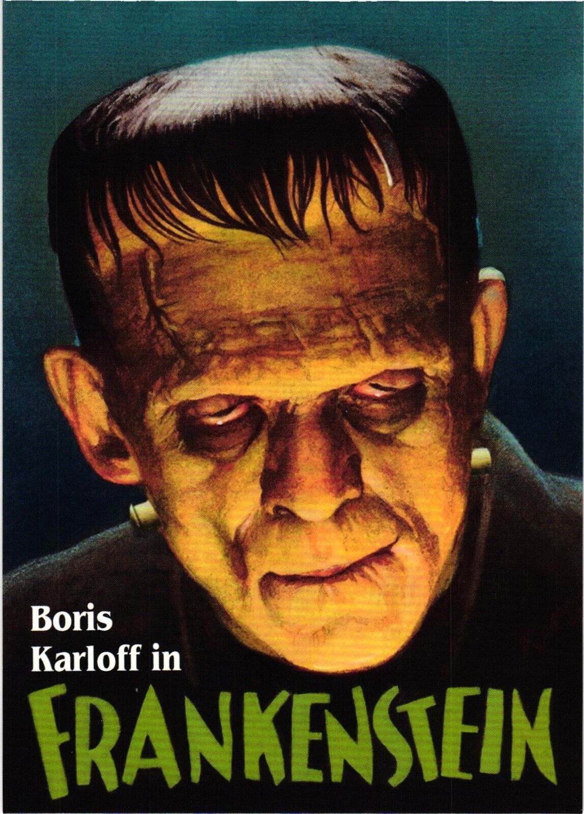 Postcard Boris Karloff in Frankenstein 1997 Postal Service