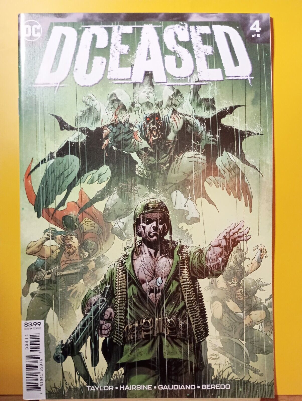 2019 DC Comics DCeased Issue 4 Andy Kubert Cover A Variant 