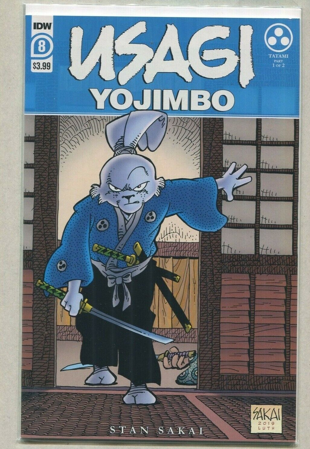 Usagi-YoJimbo  #8 NM Tatami Part 1 of 2    IDW Comics MD12