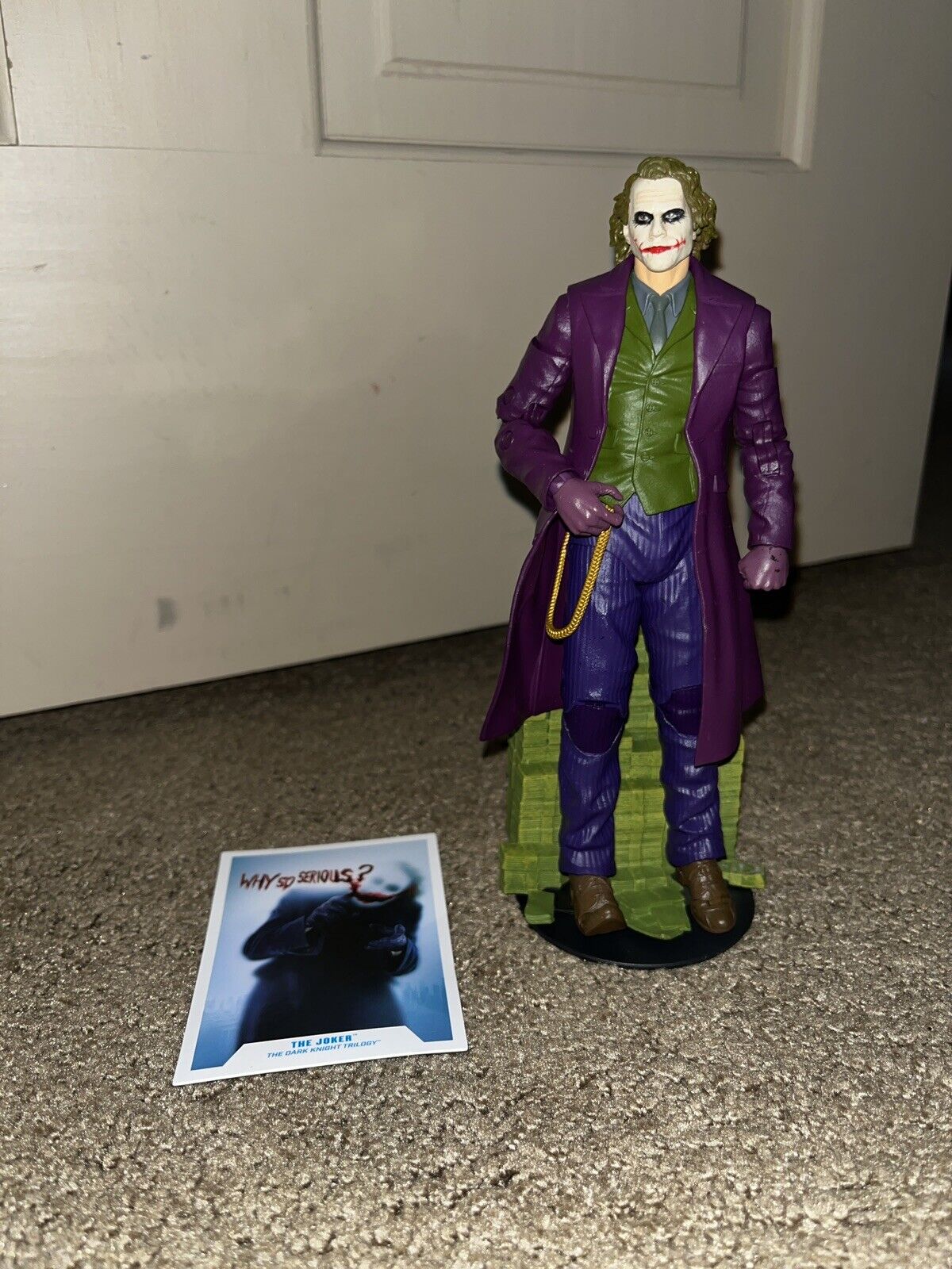 Heath Ledger The Joker Figure - The Dark Knight (2008) Excellent Condition