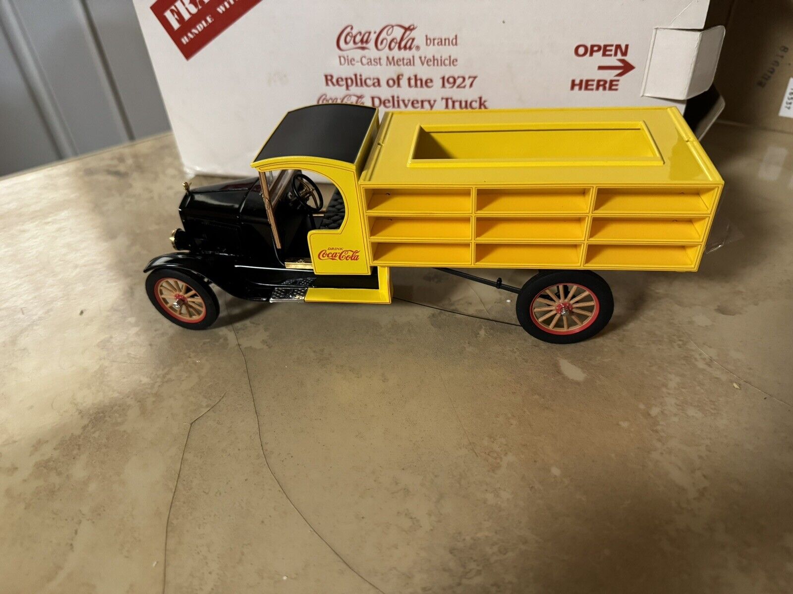 Coca Cola Die Cast Metal Vehicle Replica of the 1927 Delivery Truck