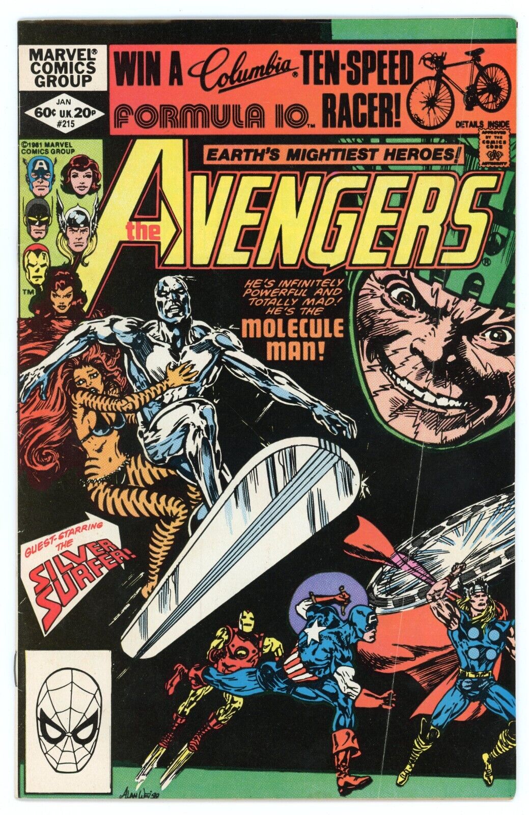Avengers #215 Marvel Comics 1982